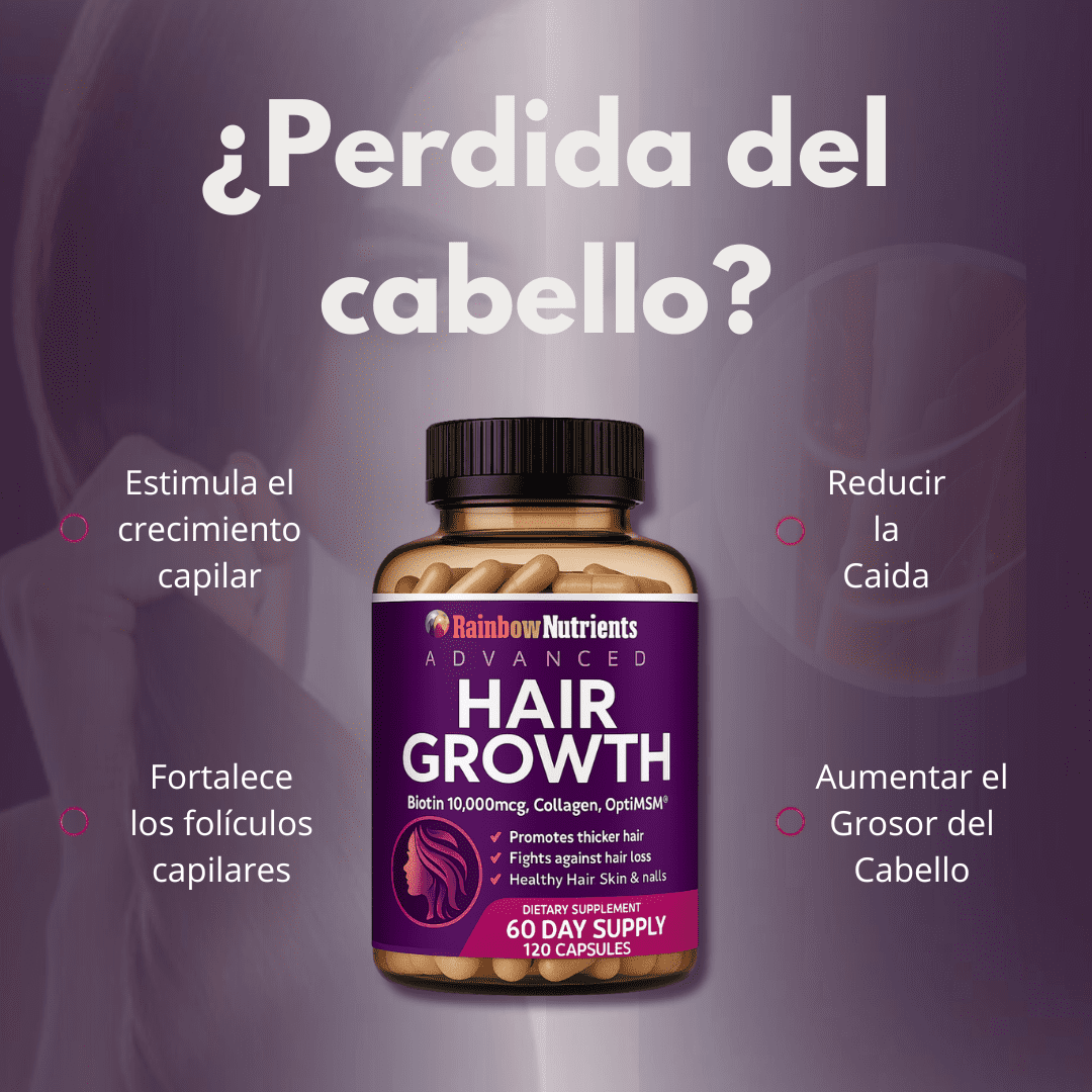 VITAMINAS PARA EL CABELLO HAIR GROWTH