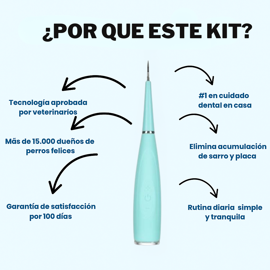 CEPILLO IRRIGADOR 3 EN 1 - Removedor de sarro seguro