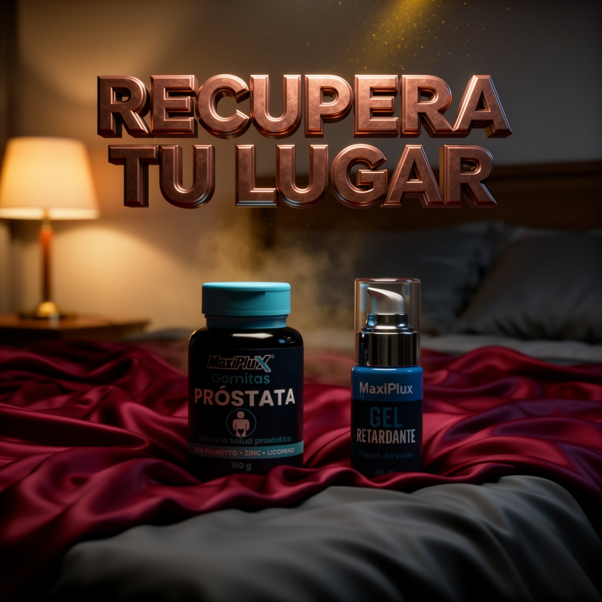 GOMAS PROSTATA +GEL RETARDANTE A3