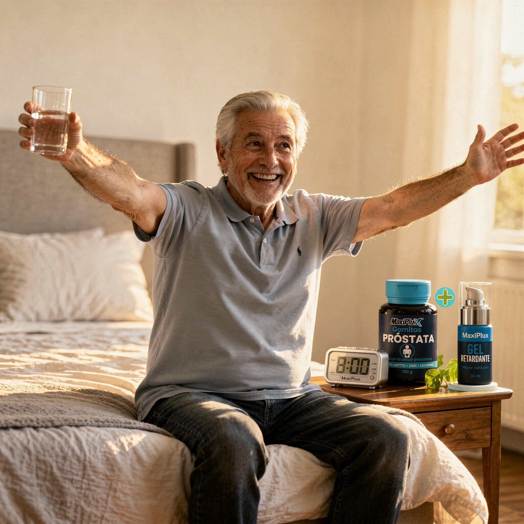 GOMAS PROSTATA +GEL RETARDANTE A2