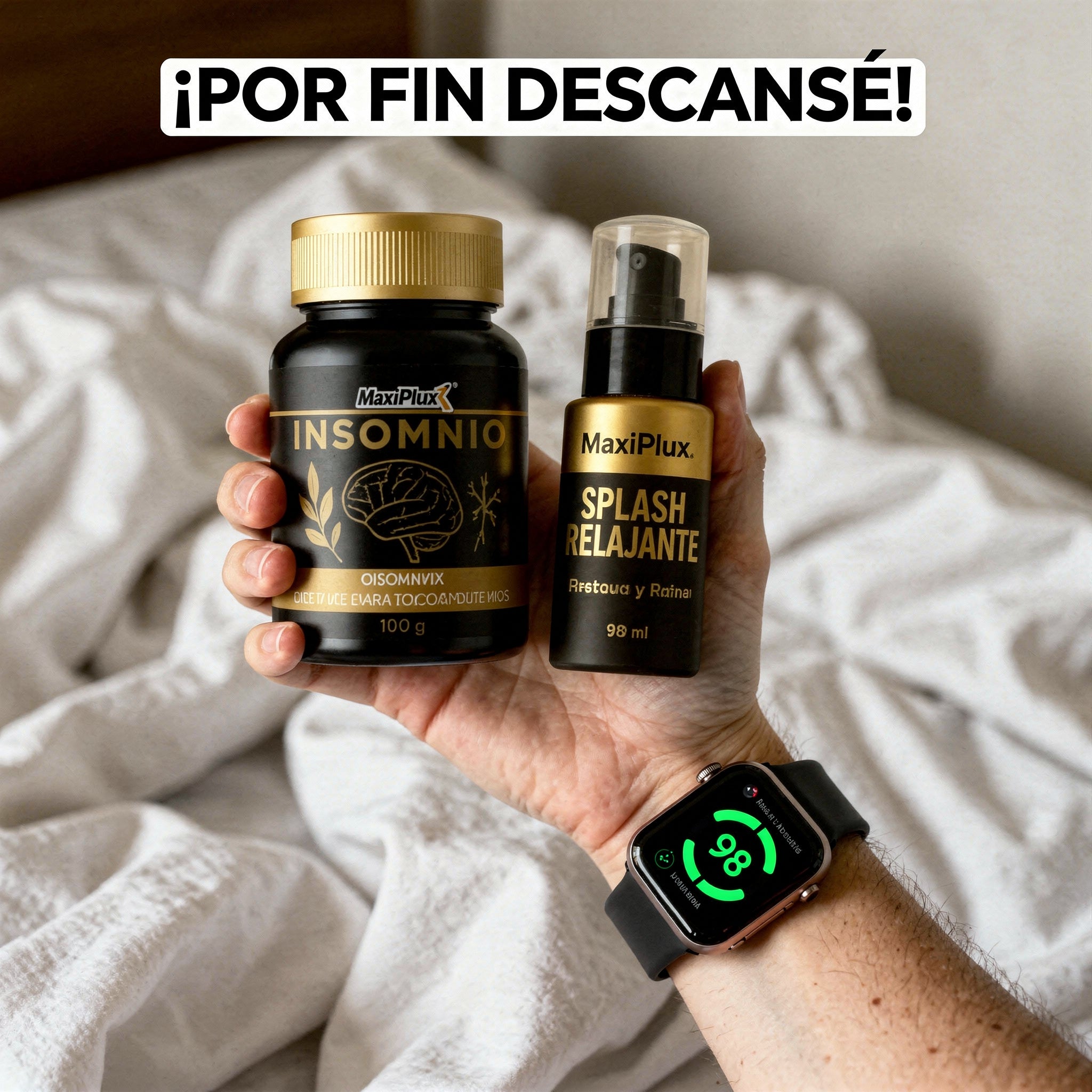 GOMAS INSOMNIO + SPLASH RELAJ A2