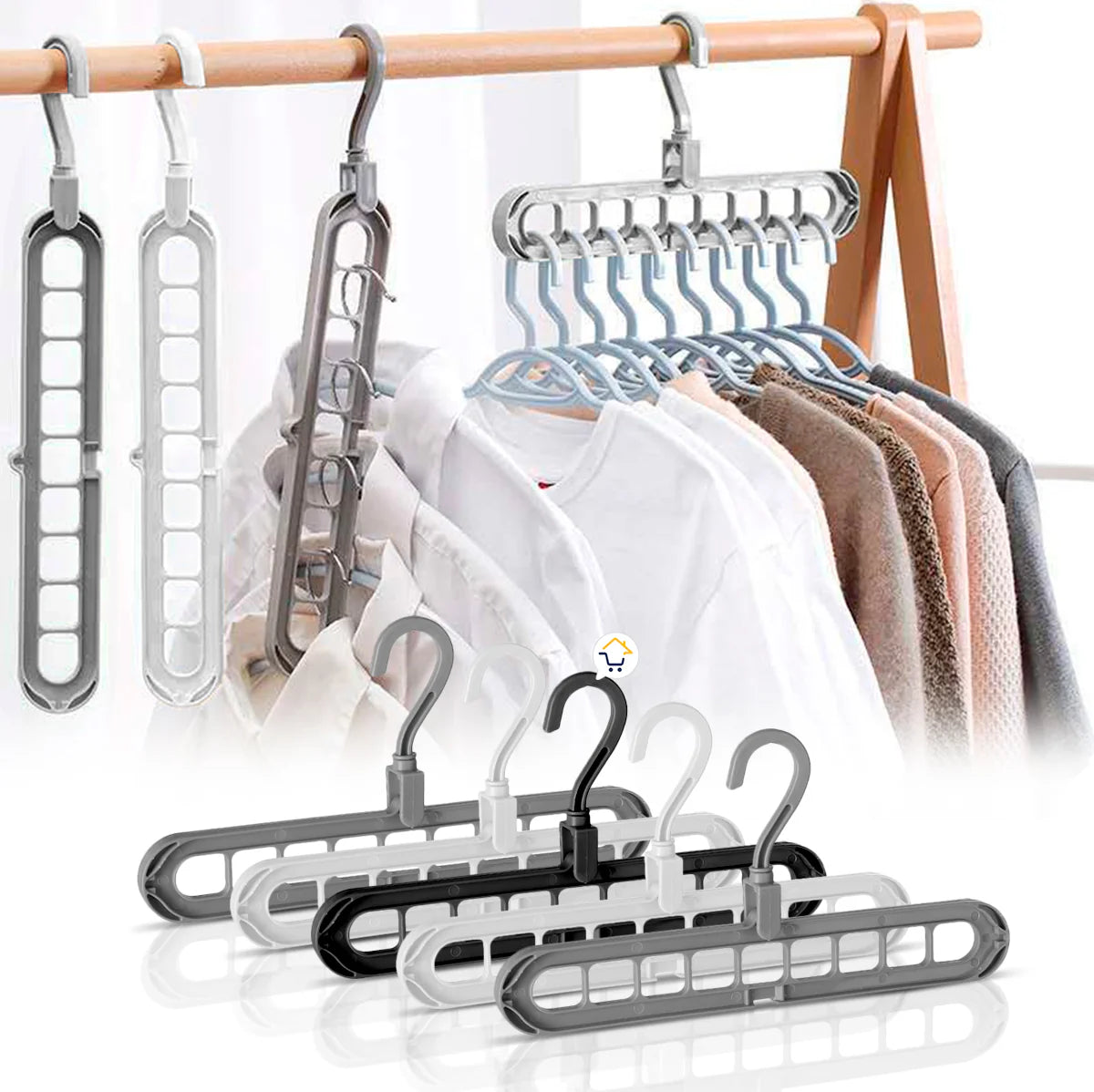 Organizador de Closet PAGA 2 LLEVA 5 UNIDADES