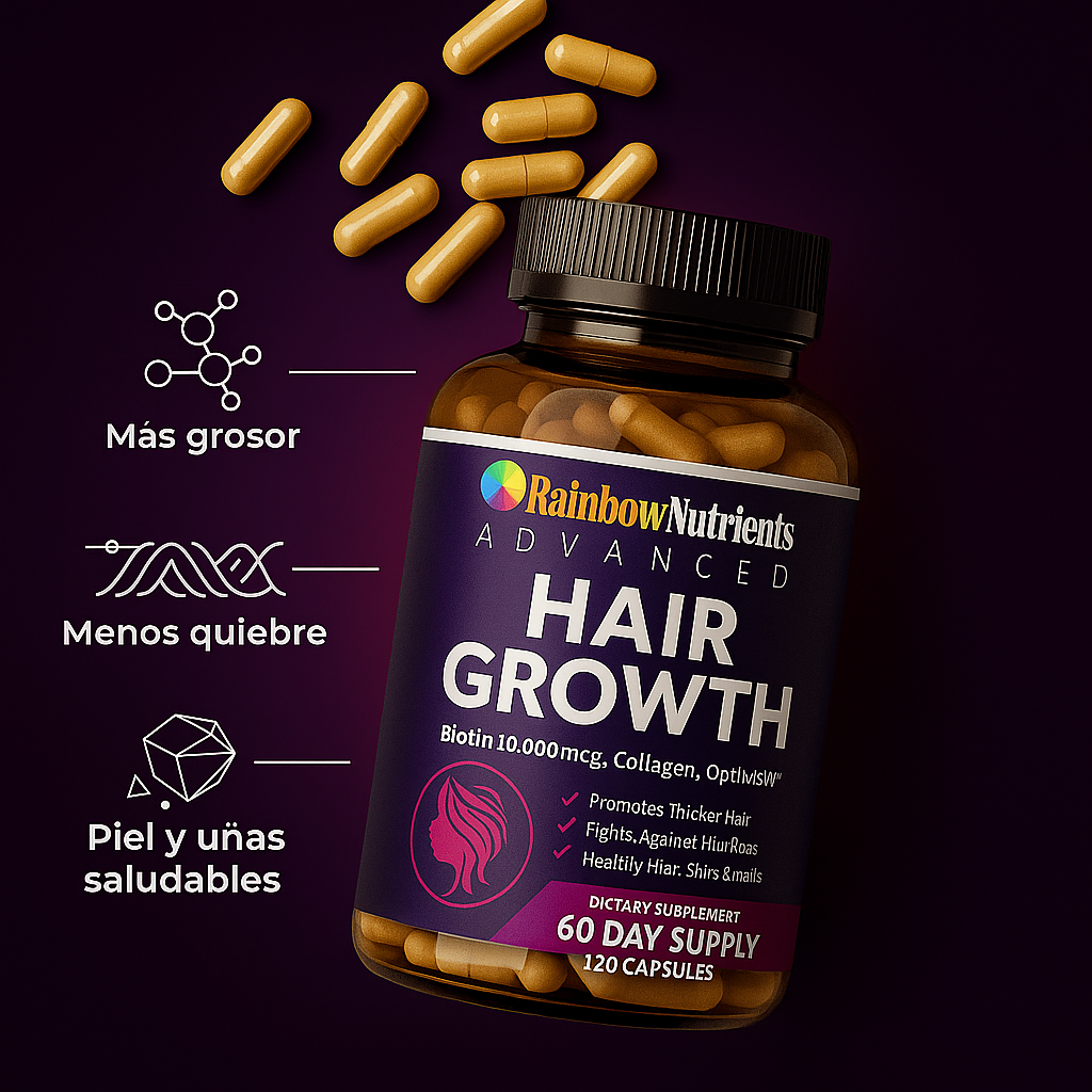 VITAMINAS PARA EL CABELLO HAIR GROWTH